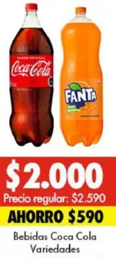 Super Bodega a Cuenta Bebidas Coca Cola Variedades oferta
