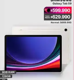 Abcdin SAMSUNG Galaxy Tab S9 oferta