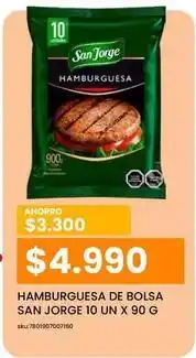 Cugat San jorge - hamburguesa de bolsa oferta