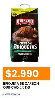 Cugat Quincho - briqueta de carbón oferta
