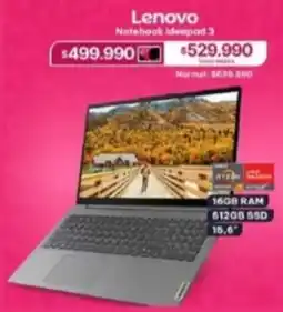 Abcdin Lenovo - notebook ideapad 3 oferta