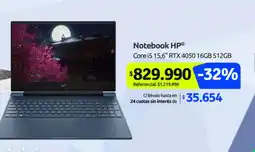 PC Factory Hp - notebook oferta