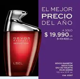 Devos magnetic seduction eau de toilette pour homme