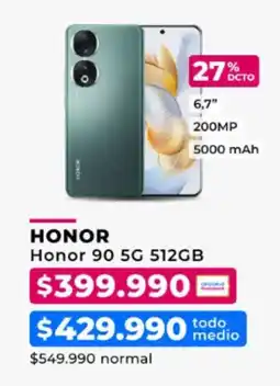 Paris Honor - hopor 90 5g 512gb oferta