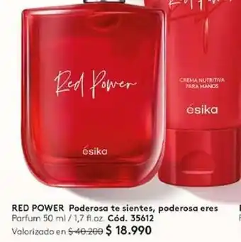 Ésika Red power - poderosa oferta