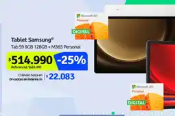 PC Factory Samsung - tablet oferta