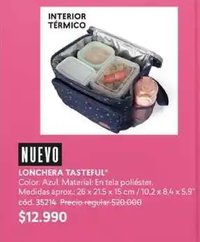 Cyzone Lonchera tasteful oferta