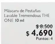 Oriflame Máscara de pestanas lavable tremendous oferta