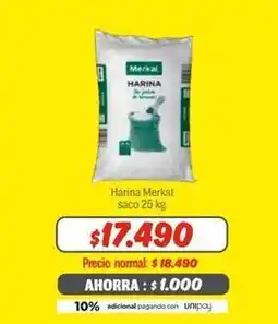 Mayorista 10 Merkat - harina saco oferta