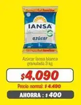 Mayorista 10 Iansa - azúcar lanza blanca granulada oferta