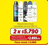 Mayorista 10 Dove - desodorante oferta