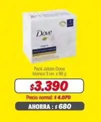 Mayorista 10 Dove - pack jabón blanco oferta