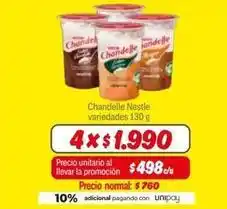 Mayorista 10 Nestlé - chandelle oferta
