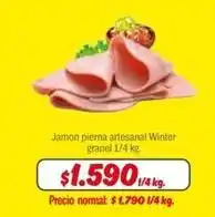 Mayorista 10 Winter - jamon pierna artesanal granel oferta