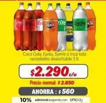 Mayorista 10 Coca cola oferta