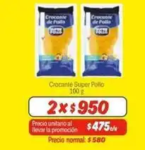 Mayorista 10 Crocante super pollo oferta