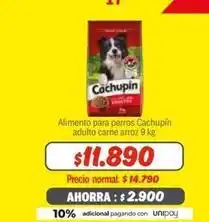 Fabrics Cachampin - alimento para perros cachupin adulto carne arroz oferta