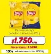 Fabrics Lay's - papas fritas corte liso o americano oferta