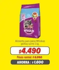 Fabrics Whiskas - alimento para gatos oferta