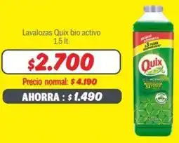 Mayorista 10 Lavalozas Quix bio activo 1.5It oferta