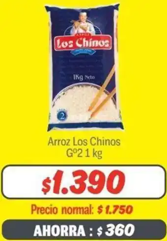 Mayorista 10 Arroz Los Chinos Gº 21kg oferta