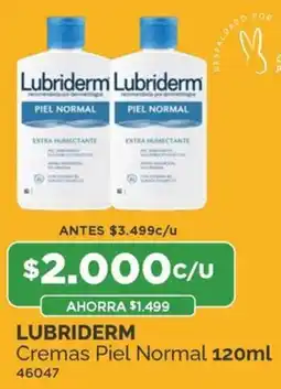 Preunic LUBRIDERM Cremas Piel Normal 120ml oferta