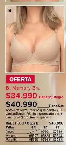 Leonisa Perla - memory bra oferta