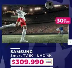 Paris Samsung - smart tv 50 uhd 4k oferta
