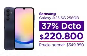 WOM Samsung - galaxy a25 5g 256gb oferta