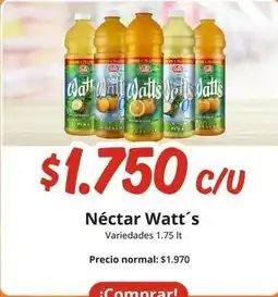 Unimarc Watt's - nectar oferta