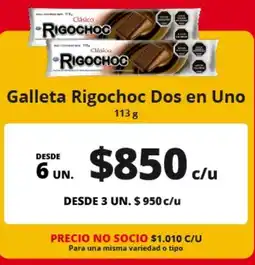 Alvi Rigochoc - galleta dos en uno oferta