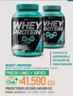 Cruz Verde Club - whey protein oferta