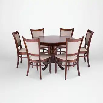Abcdin Juego de Comedor CIC Calabria 6 Sillas oferta