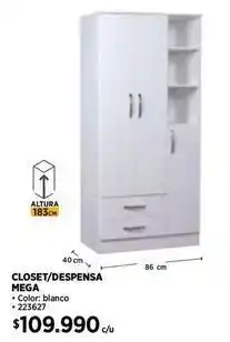 Construmart Closet/despensa mega oferta