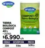 Construmart Anasac - tierra biologica compost oferta