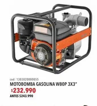Coopelan Motobomba gasolina w80p oferta
