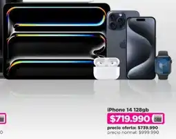 Ripley iPhone 14 128gb oferta