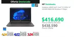 PC Factory Hp - notebook oferta