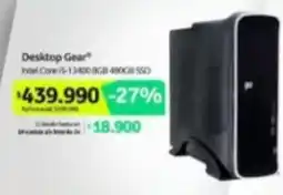 PC Factory Gear - desktop intel core i5-13490gb 480ca ssd oferta