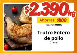 Unimarc Trutro Entero de pollo oferta