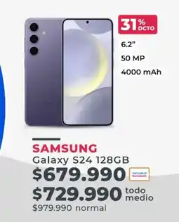 Paris Samsung - galaxy s24 128gb oferta