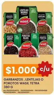 Cugat Wasil - garbanzos, lentejas o porotos oferta