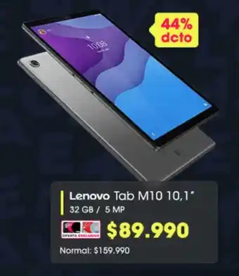 Abcdin Lenovo Tab M10,1" 32GB/5MP oferta