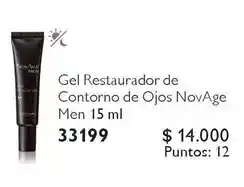 Oriflame Novage - gel restaurador de contorno de ojos novage men 15 ml oferta