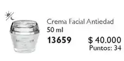 Oriflame Crema facial antiedad oferta