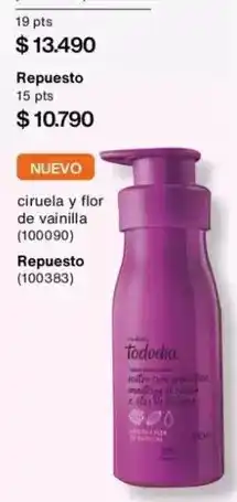 Natura Tododía - repuesto oferta