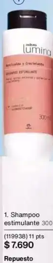 Natura Natura - shampoo estimulante oferta