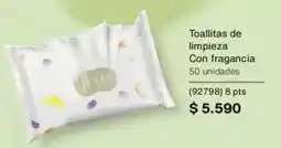 Natura Toallitas de limpieza con fragancia oferta