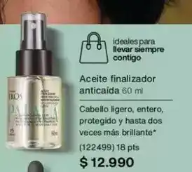 Natura Aceite finalizador anticaida oferta