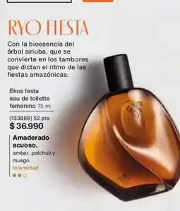 Ekos - ryo fiesta - amaderado acuoso
